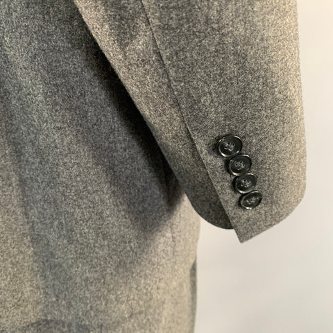 SAMUELSOHN Grey Wool Notch Lapel 36 29 Suit