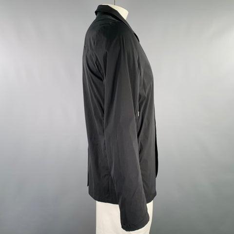 Veste VOLLEBAK Taille XL Mélange Coton Noir Poches Zippées