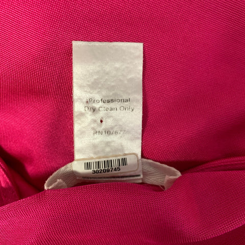 ALICE + OLIVIA Size M Pink Viscose  Silk Sleeveless Dress