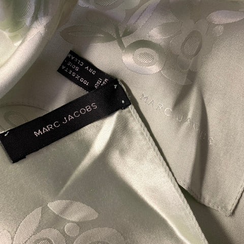 MARC JACOBS Mint Silk Scarf