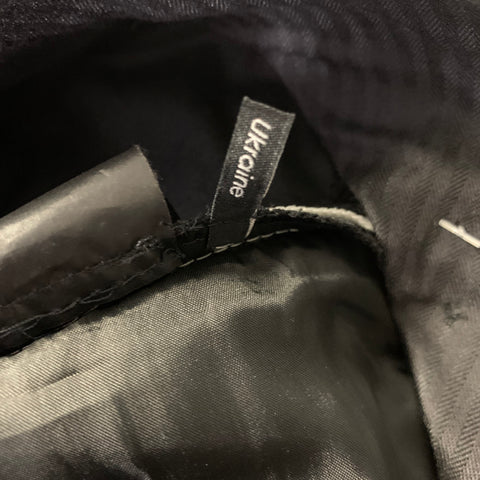 THE KOOPLES Size 32 Black White Pinstripe Wool/Elastane Tuxedo Dress Pants