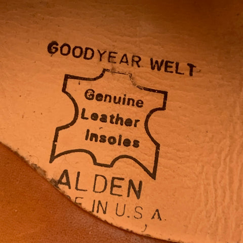 ALDEN Size 11 Navy Suede Tassels Loafers