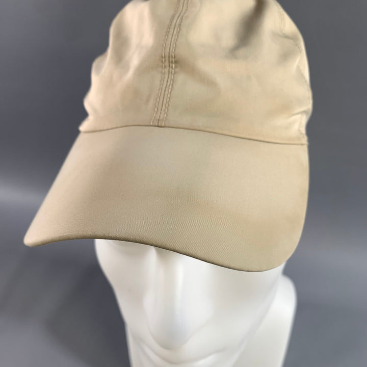 LORO PIANA Size S Khaki Solid Polyester Hats