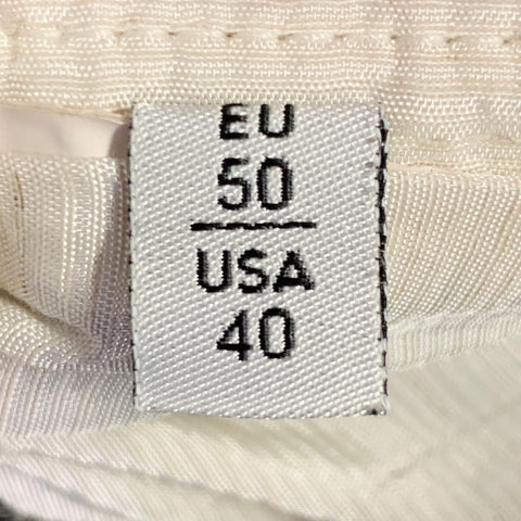 ARMANI COLLEZIONI Taille 40 Veste de sport en mélange de polyester texturé noir et blanc