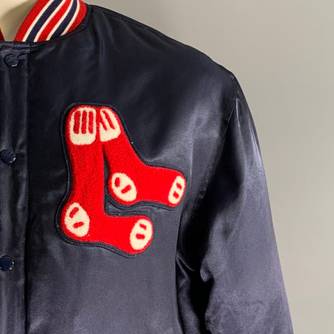 Mitchell & Ness Nostalgia Boston Size M 1679 Blue Red Jacket