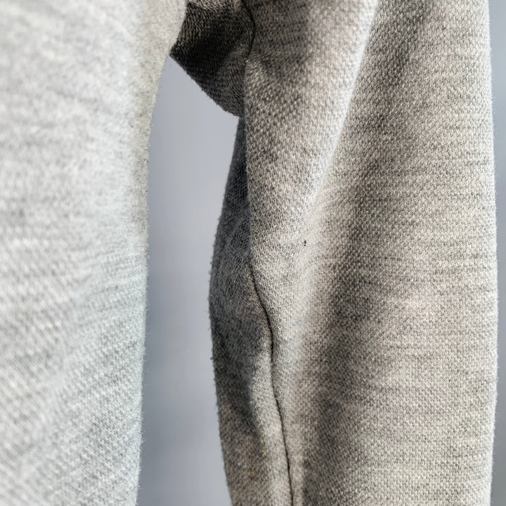 SCOTCH AND SODA Size M Grey Heather Cotton Blend Hooded Sweatshirt