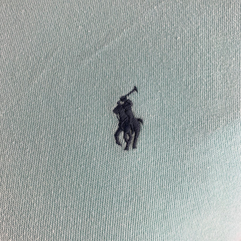 POLO by RALPH LAUREN Size L Blue Turquoise Cotton Short Sleeve Polo