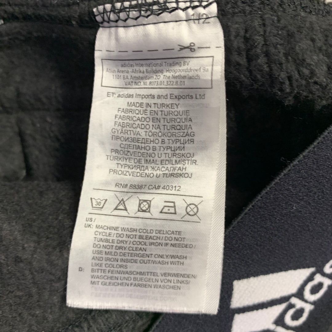 STELLA McCARTNEY Size S Black White Cotton Polyester Elastic Waistband Shorts