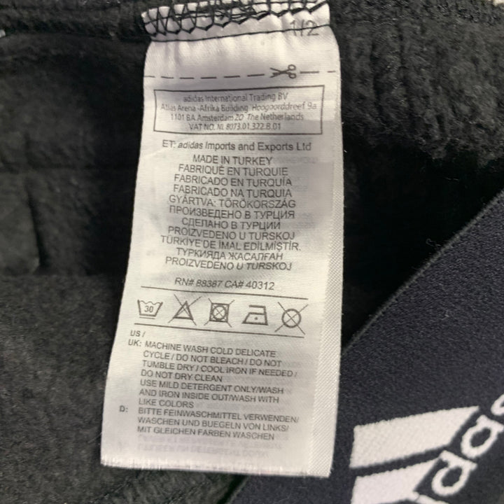 STELLA McCARTNEY Size S Black White Cotton Polyester Elastic Waistband Shorts