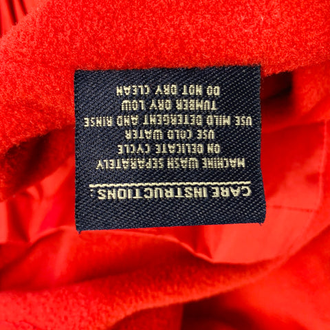 POLO by RALPH LAUREN Size L Navy Red White Logo Polyester Jacket
