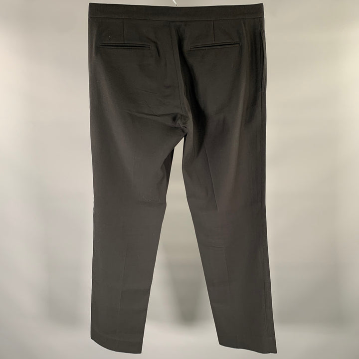 MAISON MARGIELA Size 34 Black Wool Flat Front Dress Pants