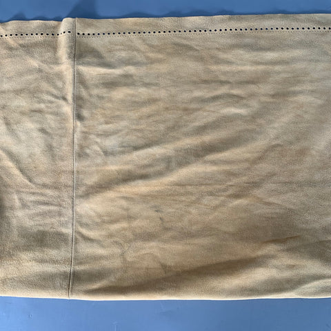 LOEWE Size One Size Camel Suede Calfskin Scarf