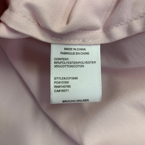 BROCHU WALKER Size M Pink Polyester Cotton One Pocket Casual Top