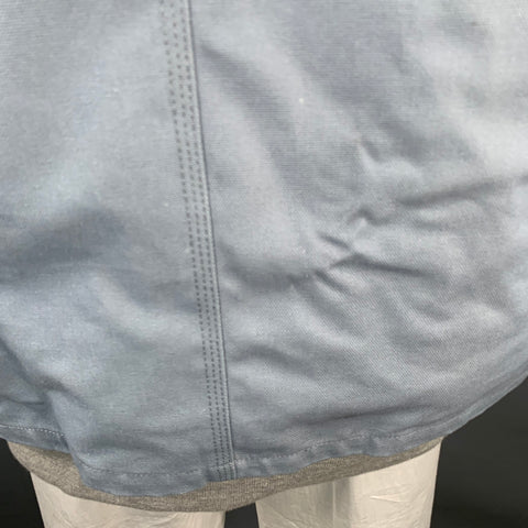 SACAI x CARHARTT Size XL Blue White Brown Oversized Cotton Field Jacket