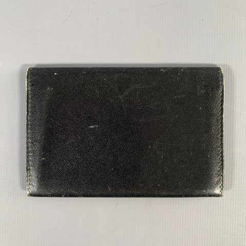 MARK CROSS Black Card Case Leather Goods