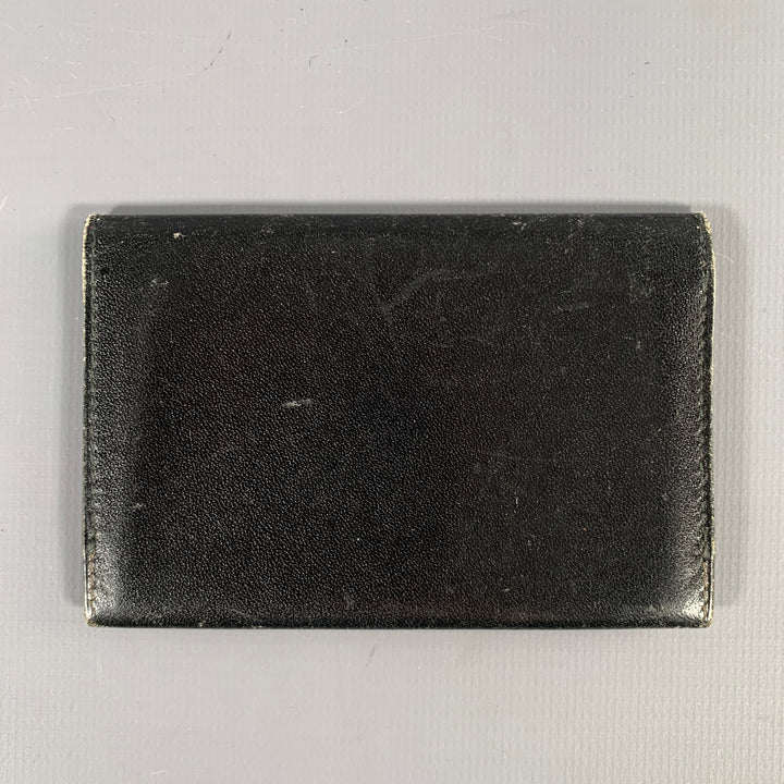 MARK CROSS Black Card Case Leather Goods