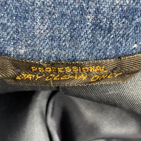 LEVI STRAUSS Size 42 Blue Contrast Stitch Denim Jacket