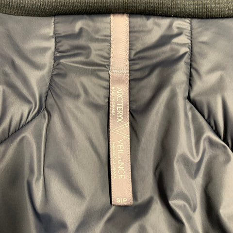 ARCTERYX Size S Navy Nylon Zip Up Jacket