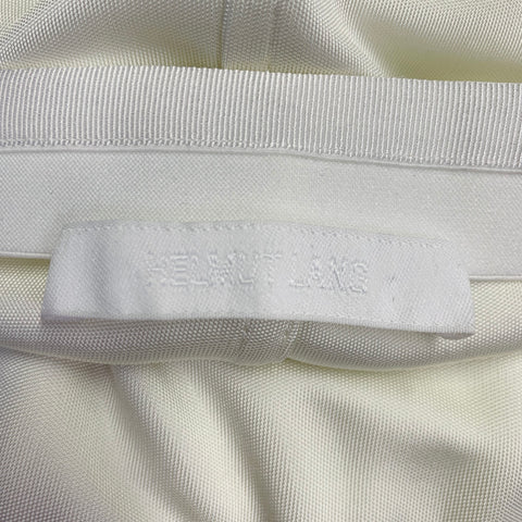HELMUT LANG Size M Beige Jersey Elastic Waistband Long Maxi Skirt