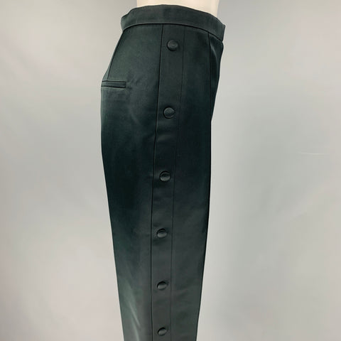 ALEXANDER WANG Talla 4 Pantalón de vestir de poliéster negro