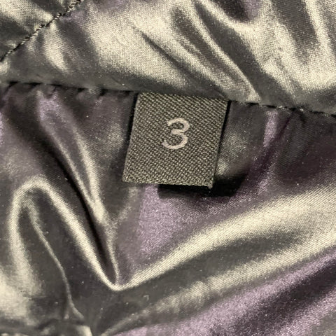 MONCLER Size L Black Polyamide Blend Softshell Hooded Zip Up Vest