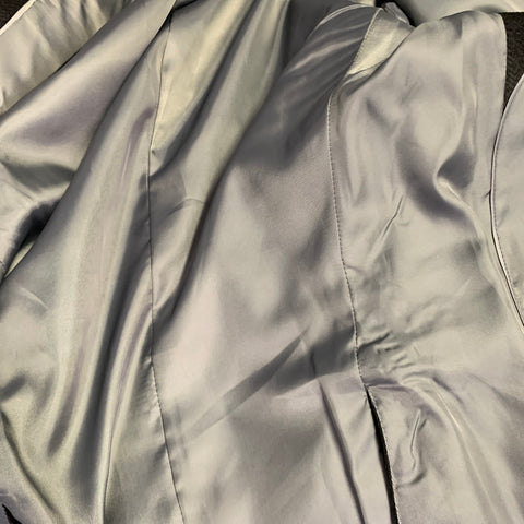 ARMANI COLLEZIONI Size 42 Black Herringbone Polyester Sport Coat