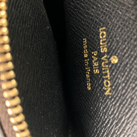LOUIS VUITTON Brown Beige Monogram Coated Canvas Handbag