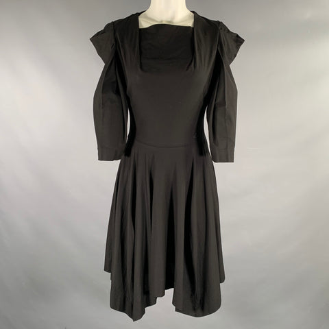 VIVIENNE WESTWOOD Red Label Size 2 Black Long Sleeve Dress – Sui Generis Designer Consignment