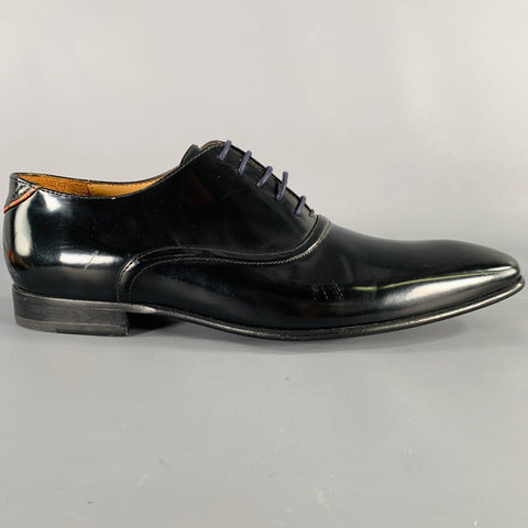 PS by PAUL SMITH Size 9.5 Black Leather Oxford Lace-Up Shoes