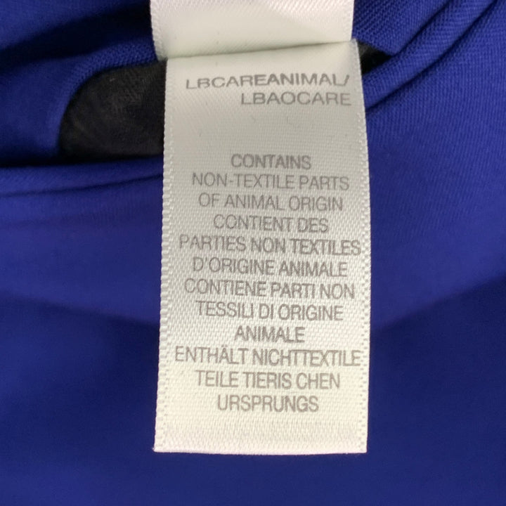PAUL SMITH Size 42 Royal Blue Virgin Wool Blend Single Breasted Suit