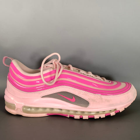 NIKE Size 9.5 Pink Nylon Lace Up Sneakers