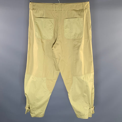 JW ANDERSON Size 40 Khaki Cotton Belted Casual Pants