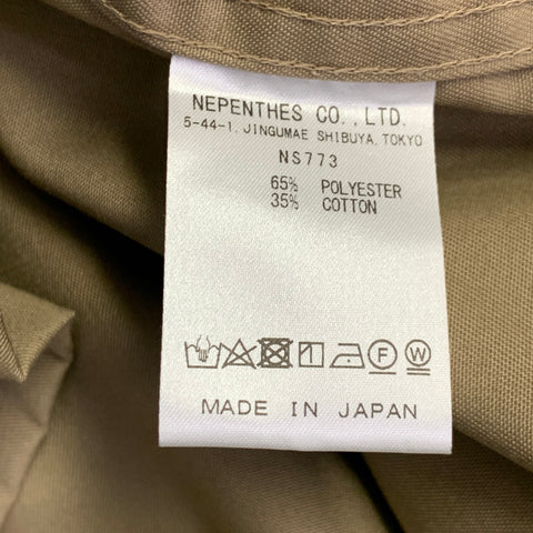 SOUTH 2 WEST 8 Taille L Chemise à manches longues en twill de mélange de polyester kaki