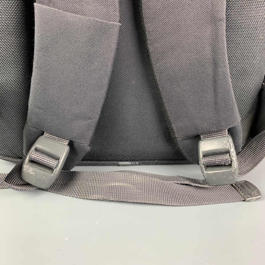 SAMSONITE Charcoal Nylon Rectangle Backpack