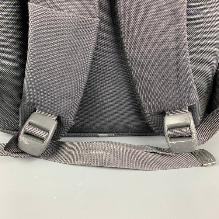 SAMSONITE Charcoal Nylon Rectangle Backpack