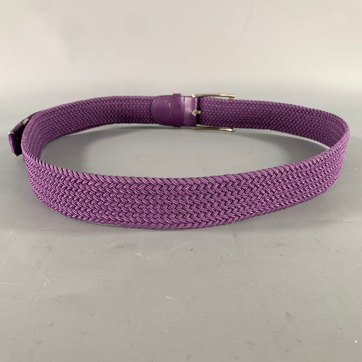 NO BRAND Size 38 Purple Woven Belt