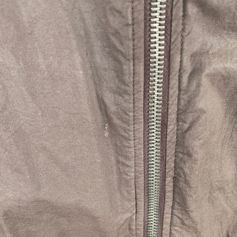 DRKSHDW Size M Khaki Taupe Cotton Blend Zip Up Jacket