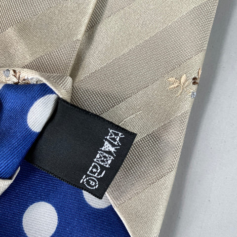 PAUL SMITH Grey Stripe Silk Tie