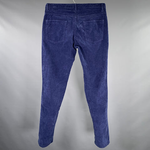 GANT Size 32 Cordster Blue Corduroy 5 Pockets Casual Pants
