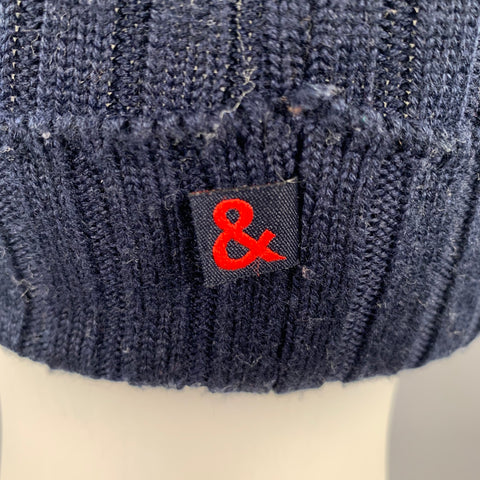 DOLCE & GABBANA Size XS Navy Wool Hats