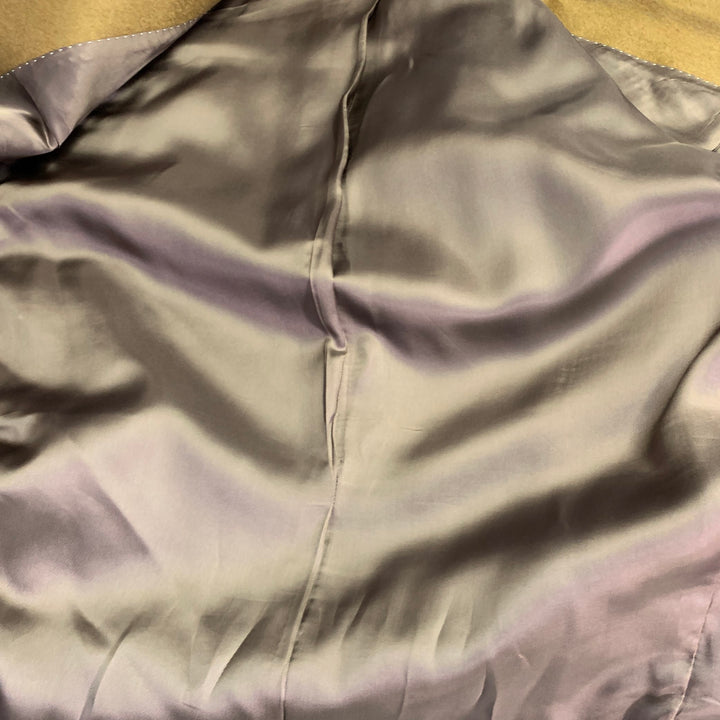 JACK VICTOR Size 42 Regular Brown Cashmere Notch Lapel Sport Coat