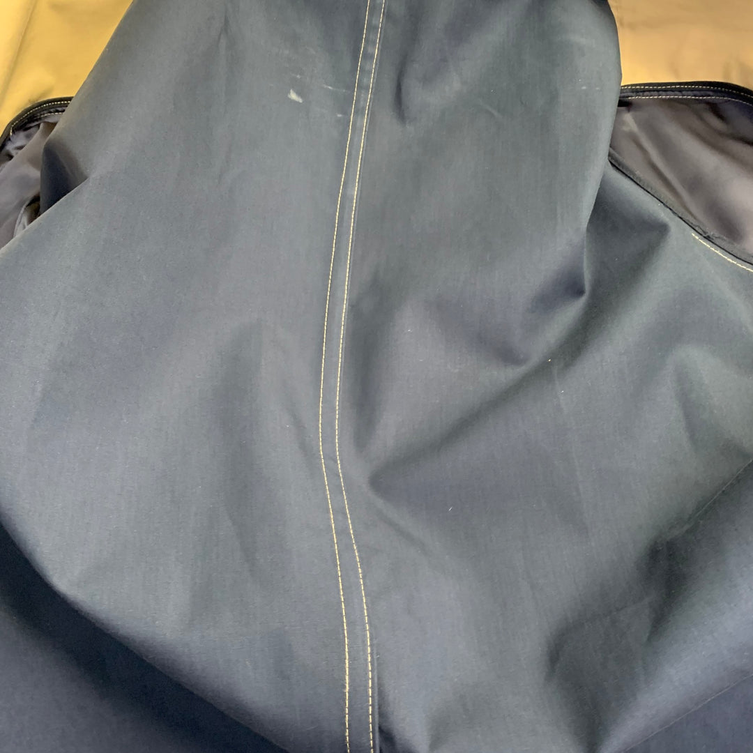 BROOKS BROTHERS Size XL Beige Cotton Trenchcoat