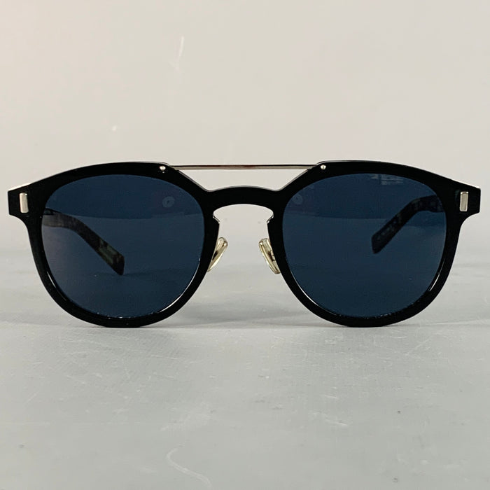 Lunettes de soleil aviateur DIOR HOMME en acétate écaille de tortue noir