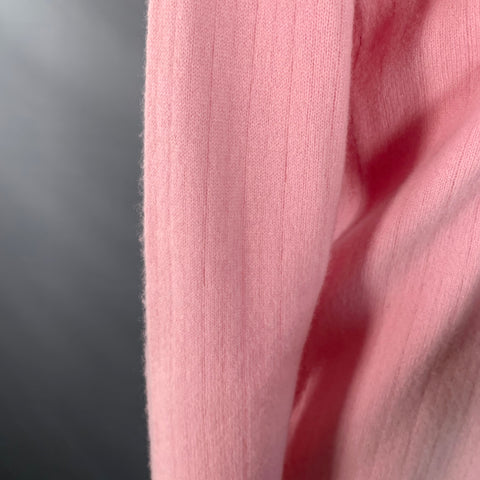 SIES MARJAN Size XS Pink Wool Blend Knit Ruffled Crew Neck Pullover