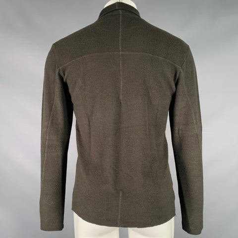 THOM KROM Size M Grey Charcoal Cotton Blend Turtleneck Pullover