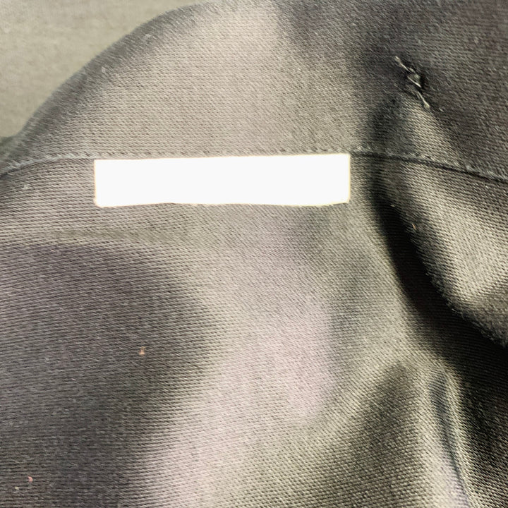 GIORGIO ARMANI Size M Black Spread Collar Long Sleeve Shirt