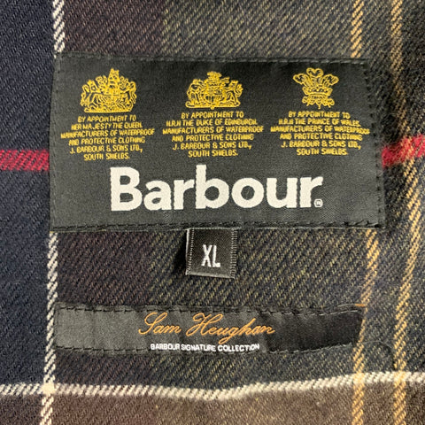 BARBOUR Size XL Green Olive Polyamide Quilted Jacket