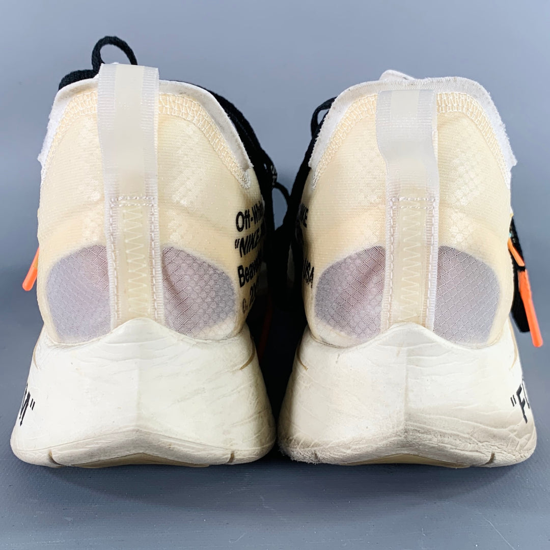 NIKE x OFF-WHITE 2017 Size 11 The Ten White Translucent Synthetic Athletic Sneakers