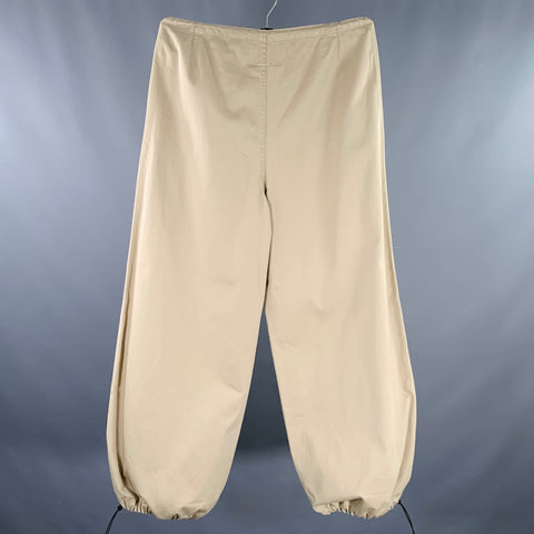 MAISON MARGIELA Size S Khaki Cotton Cargo Pockets Casual Pants