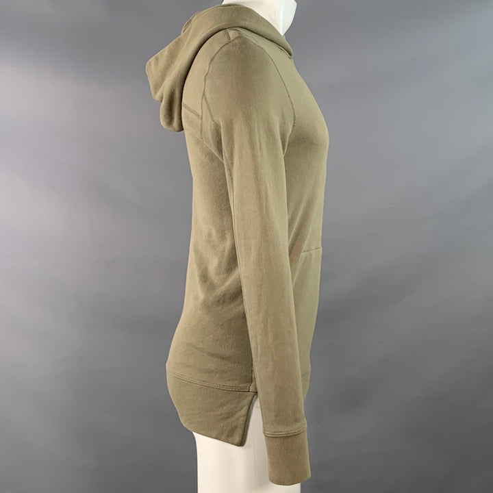 JOHN ELLIOTT Size XS Green Cotton Hoodie Sweatshirt